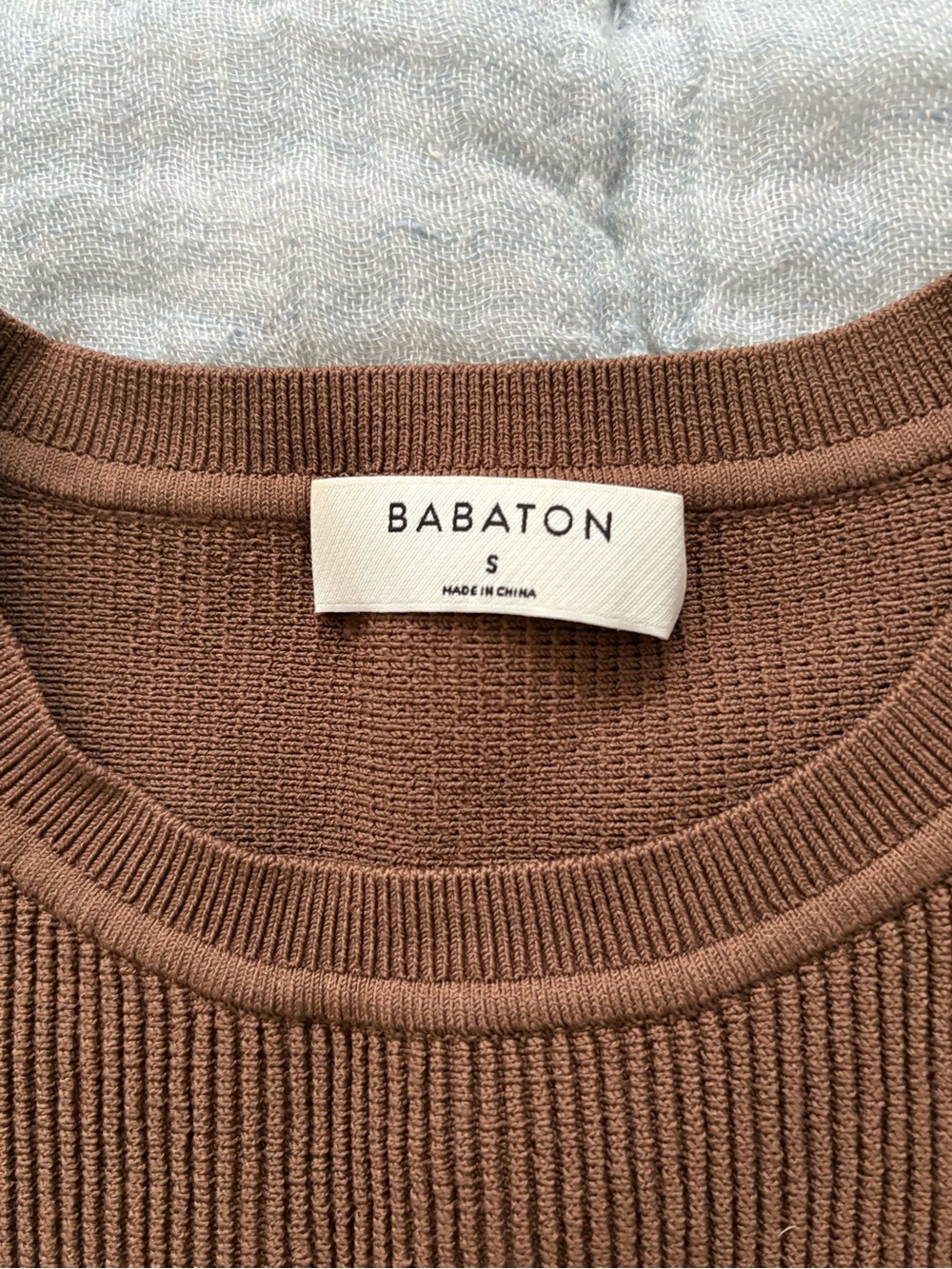 Aritzia Sculpt Knit Muscle Tank - Brown - Picture 5 of 6